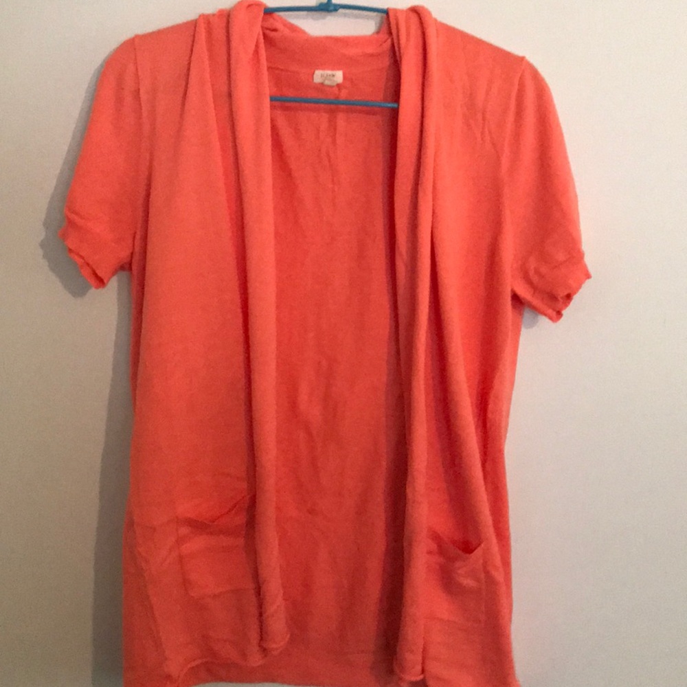 J.Crew short sleeve cardigan